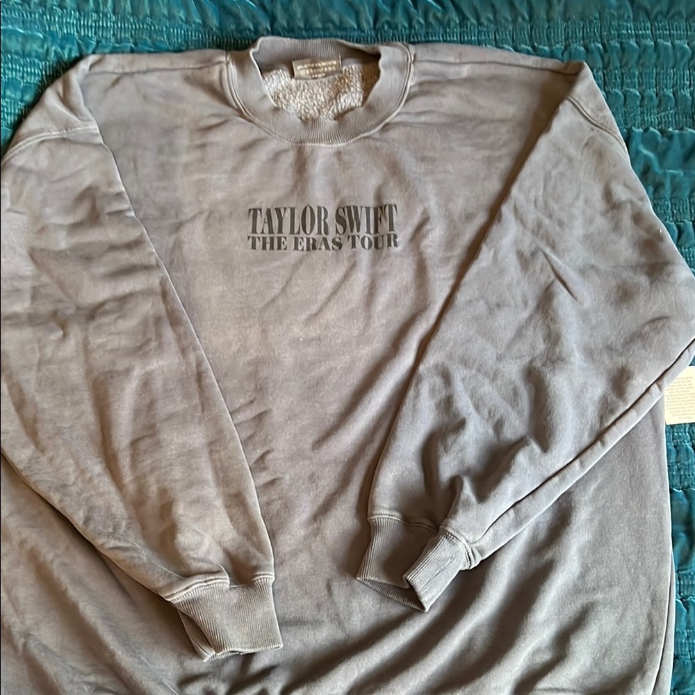 Taylor Swift The Eras Tour Blue Crewneck Sweatsht